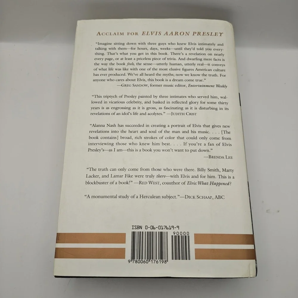 Elvis Aaron Presley: Revelations from the Memphis Mafia First Edition Hardcover